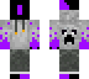 black and purple