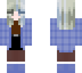 checkered jacket (short hair update)