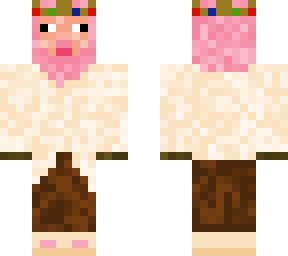 cool pink sheep (big sweater)