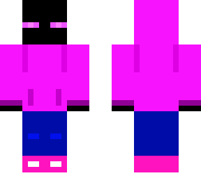 enderman with hoodie