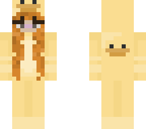 ginger in duck onesie