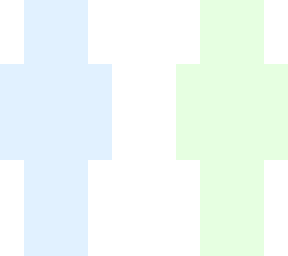 light water color blue and green