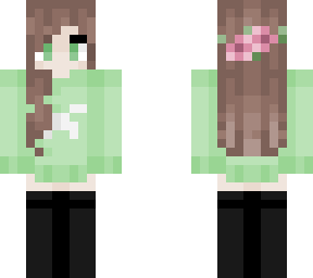 me w/ hoodie (+ flower)