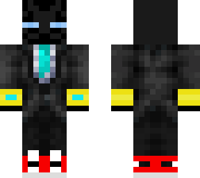 enderman with suit