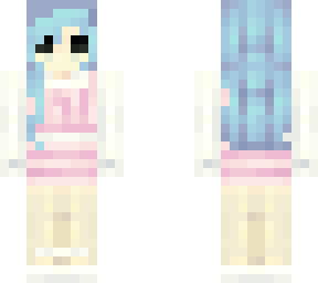 light blue hair girl 4 | schoolrp