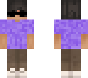 purple t-shirt