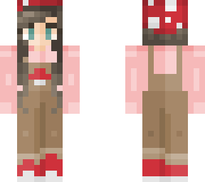 simple mushroom overalls