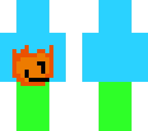 a "firey" pixel art from a few weeks ago.