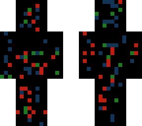 black and blue (and green and red)