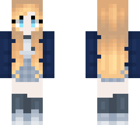 blonde girl school outfit 2