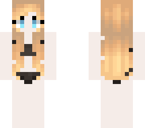 blonde girl swimsuit skin
