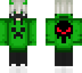 green devil red eye