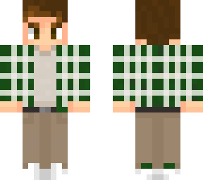 green flannel boy (regular)