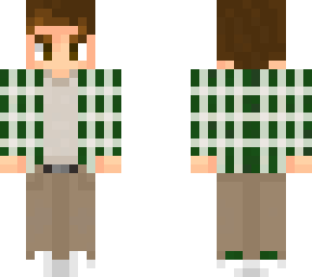 green flannel boy (slim)