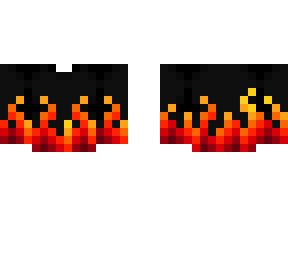 ob - black flame sweater