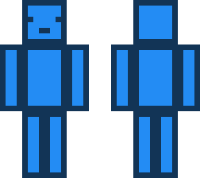 simple blue