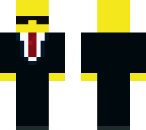 yellow suit
