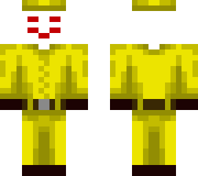 [base - clothes] hazmat suit (level d - yellow: caution)