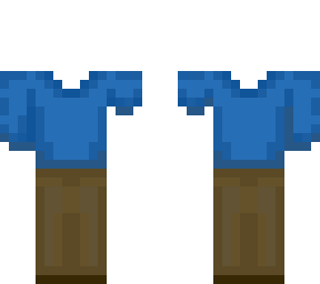 [base - clothes] shirt & pants (amputee)