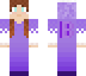 baily, my, purple, minecraft, sheep.