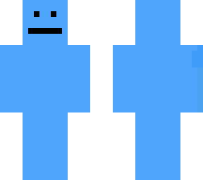 blue with a face ( can use for hide and seek )