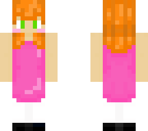 pink dress
