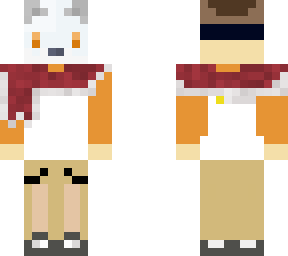 radiumm remake (artic fox boy with mask) halloween/fall outfit