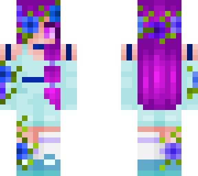 * * blue flower * *