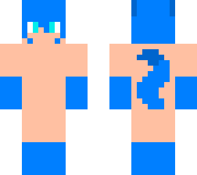 azure the humanoid wolf