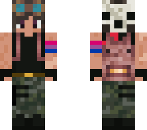 chica militar ajolote