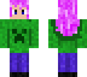 creeper-hoodie girl