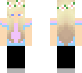 simple flower girl