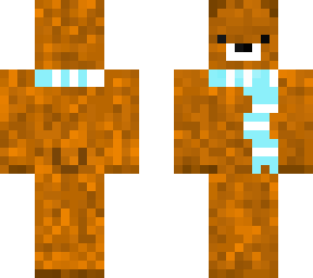 bear with scarf