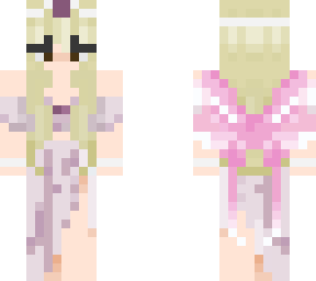 blonde, pink fairy (re-color)