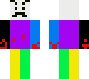 bloodied suit/bloodied "blob style" skin