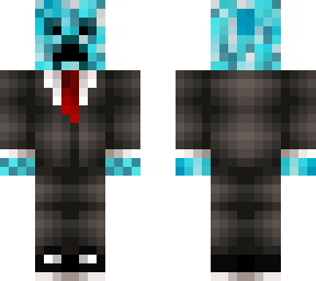 blue creeper in a suit ob