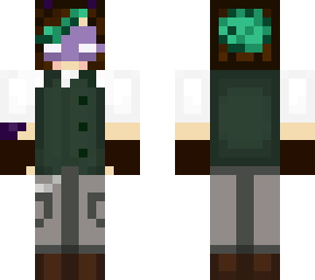 ss!koal formal outfit (but with a bun)