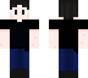black shirt