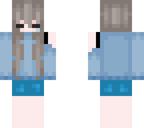 blue girl