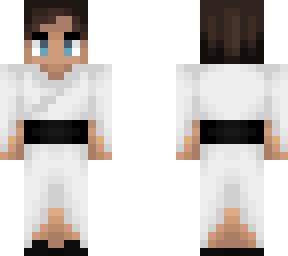 guy in white yukata w/ black belt