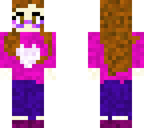 purple glasses (my skin)