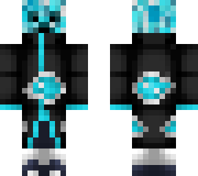 blue creeper in akatsuki attire