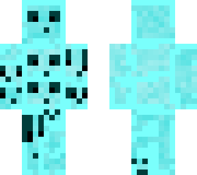 blue slimer guy