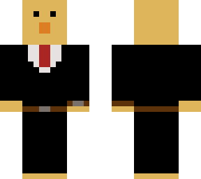 duck in a suit