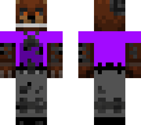 nightmare freddy + purple guy