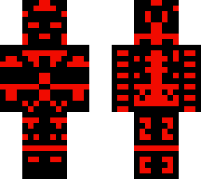 red black armor