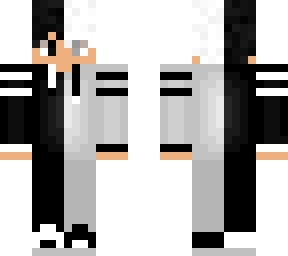 black and white guy