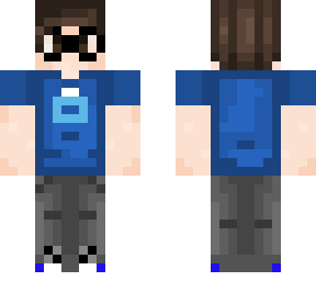 blue potato man