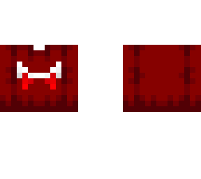ob - bloody vampire teeth red sweater