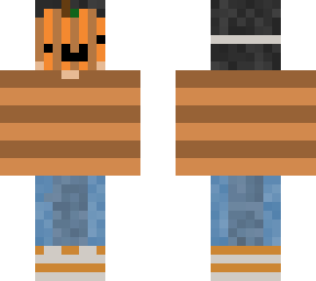 spooky pumpkin man